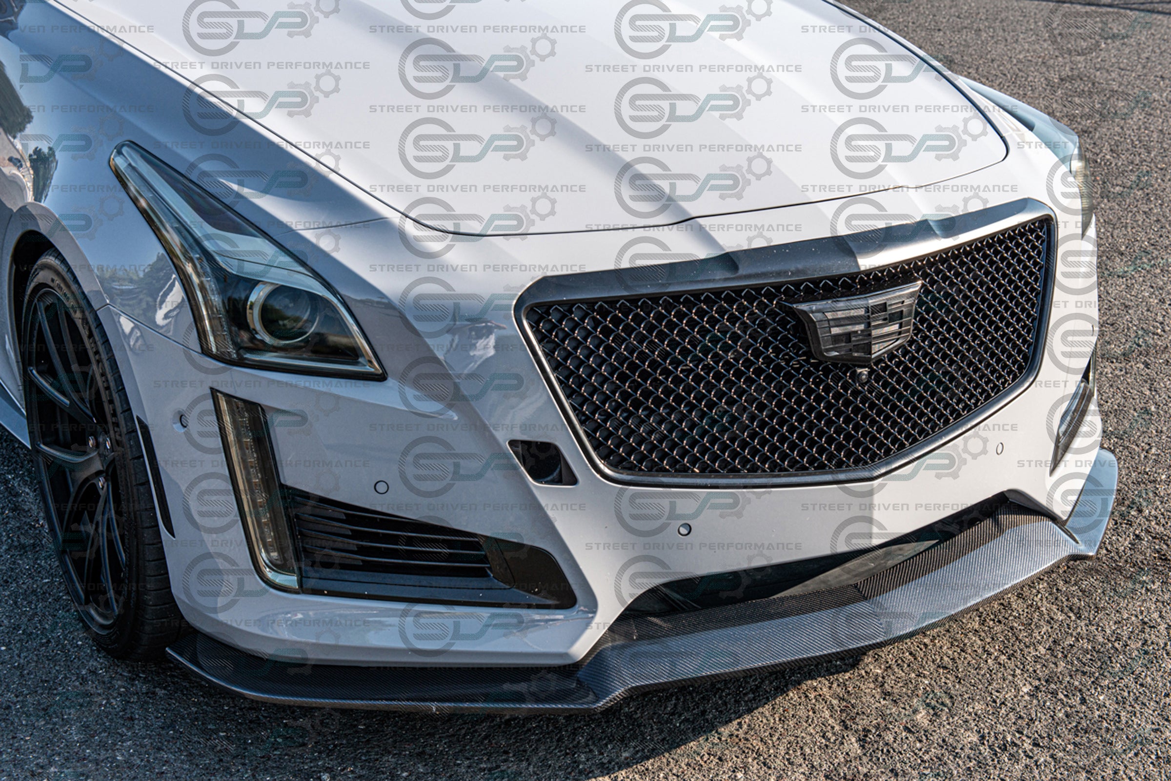 2014+ CTS - "V-Sport Style" front lip splitter ground effects